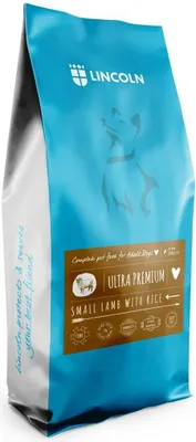 Produktbild von LINCOLN Ultra premium Adult Small Lamb with rice - trockenfutter für Hunde - 12kg