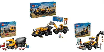 Zdjęcie produktu dla Zestaw LEGO City "Budowa", zestaw klocków konstrukcyjnych
