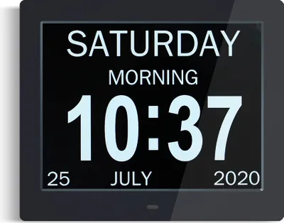 Produktbild von ANTCOOL Kalenderuhr - Automatisches Dimmen für ältere Menschen / Demenz und Kinder