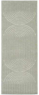 Obrázok produktu pre Nová podlahová krytina Nova Uro, nízky koberec, 80x250 cm, zelená