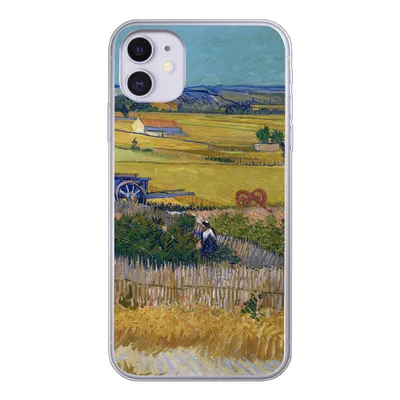Produktbild von MuchoWow® Handyhülle Schutzhülle Hülle für iPhone 11 Die Ernte - Vincent van Gogh Silikon Softcase Handy Hülle - Handytasche