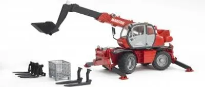 Produktbild von Bruder, Manitou Teleskoplader MRT 2150 1:16 mit Zubehör, 1 Stück