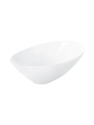Image de ASA Selection Schale asymmetrisch, weiß vongole Steingut 91052005