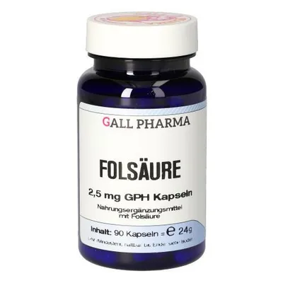 Productafbeelding van Folszuur 2,5 mg, capsules, 90 stuks