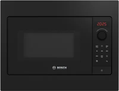 Produktbild von Bosch Serie 2 BFL523MB4, Integriert, Solo-Mikrowelle, 20 l, 800 W, Eingebautes Display, LED