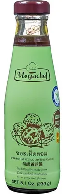 Produktbild von Megachef | Vegane Austernsauce - 230g - Ohne Allergene - Kochsauce - Woksoße