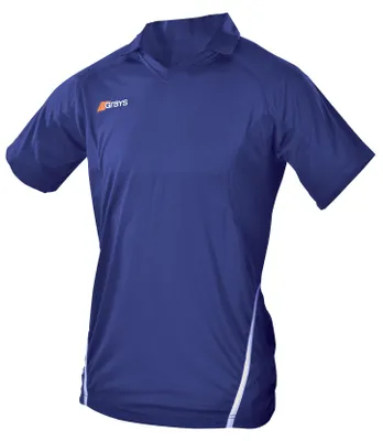 Productafbeelding van Grays Hockeyshirt G750, sportshirt, blauw-wit, maat XS, ademend polyester