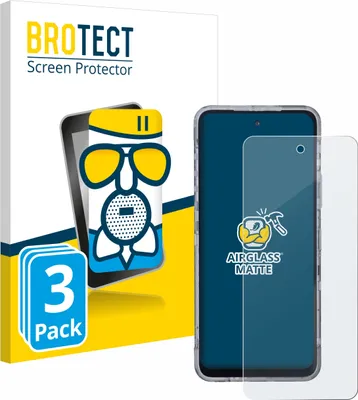 Produktbild von 3x BROTECT Entspiegelungs Schutzglas für AGM X6 Phantom Schutzfolie Panzer Folie Glas Display Schutz matt