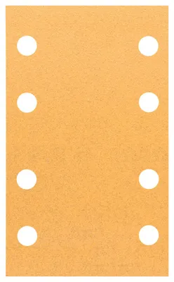 Immagine prodotto di Confezione da 10 fogli abrasivi Bosch, grana K 120, dimensioni 80 x 133 mm