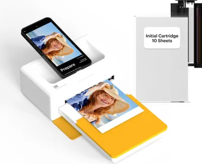 Produktbild von Kodak Dock Plus Patronen Bundle - Fotodrucker in Gelb mit 4PASSâ„¢ Laminierung