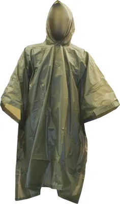Zdjęcie produktu dla Oliwkowe poncho HIGHLANDER PVC