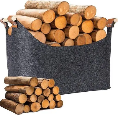 Produktbild von Famanu Holzlagerung Holzkorb für Brennholz - praktische Aufbewahrung