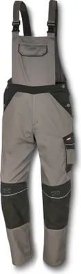 Produktbild von PARKSIDE PERFORMANCE® Herren Arbeitslatzhose (grau/schwarz, 52)