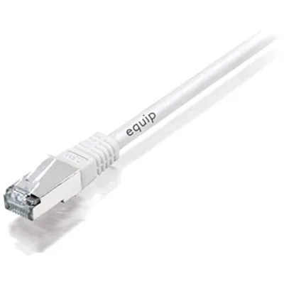 Produktbild von Equip Cat.6A PlatinumS/FTP Patchkabel, 15m, Weiss, 15 m, Cat6a, S/FTP (S-STP), RJ-45, RJ-45, Weiß