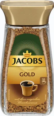 Produktbild von JACOBS Gold 6 x 100g löslicher Kaffee 6 Gläser Instantkaffee Löskaffee