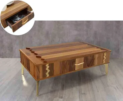Produktbild von Couchtisch Wohnzimmer Design Tische Couchtische Möbel Tisch Beistelltisch Holz