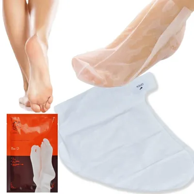 Zdjęcie produktu dla SKARPETKI ZŁUSZCZAJĄCE BASIC maska na stopy peeling pięt regeneracja suchych stóp usuwanie zrogowaciałego naskórka 1 para
