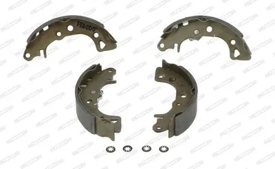 Produktbild von FERODO Bremsbackensatz Trommelbremse Hinten passend für PEUGEOT 106 II Schrägheck (1A, 1C) 165mm FSB232