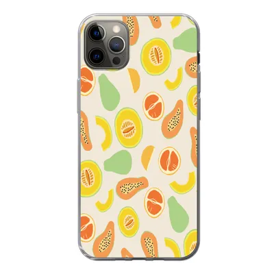 Produktbild von MuchoWow® Handyhülle Schutzhülle Hülle für iPhone 13 Pro Max Obst - Muster - Melone Silikon Softcase Handy Hülle - Mobiltelefon