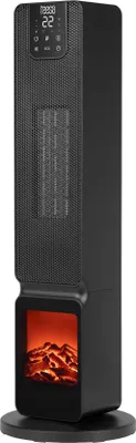 Obrázek produktu pro Teesa TSA8062 Horkovzdušný ventilátor s imitací krbu 800/2000W, černá