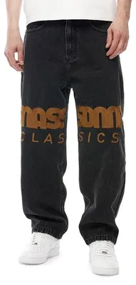 Immagine prodotto di Jeans da uomo Mass Denim Classics XXL, modello extra baggy, lavaggio nero - Taglia 38
