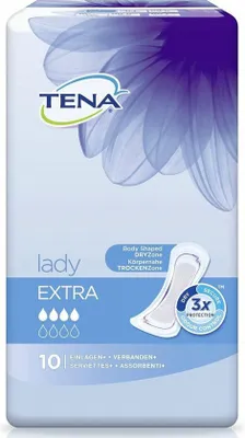 Image de Tena Lady Extra Incontinence - 10 pièces - Protège-slips pour incontinence