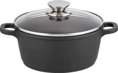 Produktbild von ELO - Topf - mit Glasdeckel - Alucast - 20 cm