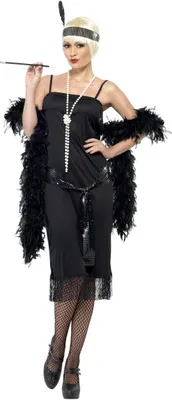 Produktbild von Smiffys - Kostüm Set für Damen SM1547 (M) (Schwarz)