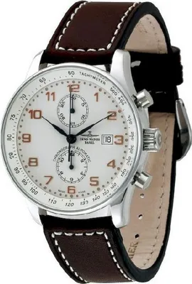 Produktbild von Zeno-Watch - Armbanduhr - Herren - Chrono - X-Large Retro Bicompax - P557BVD-f2