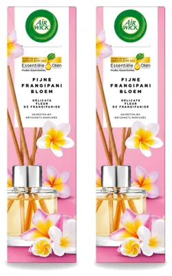 Zdjęcie produktu dla 2 sztuki dyfuzora zapachowego Air Wick "Delikatny Frangipani" - 40 ml - Opakowanie ekonomiczne