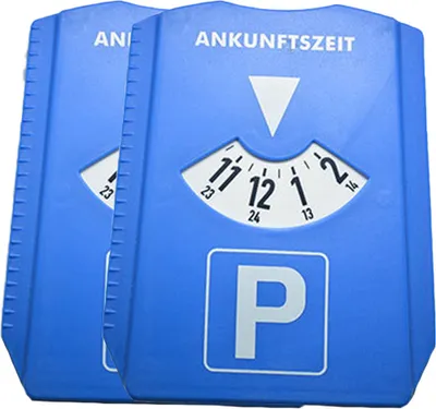 Immagine prodotto di Disco da parcheggio INF con raschiaghiaccio per auto 2 confezioni
