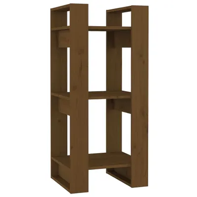 Produktbild von "SALE 2026" Bücherregal - Standregal - Wohnzimmerschrank -/Raumteiler Honigbraun 41x35x91 cm Massivholz - Lagerregal Bücherregale DE8397628