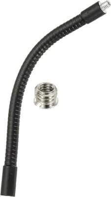Productafbeelding van Flexibele Arm - Verstelbare Slang - Apparatuur Positioneren - Metaal 360 Graden Buigbaar - 20cm Lengte - Zwart
