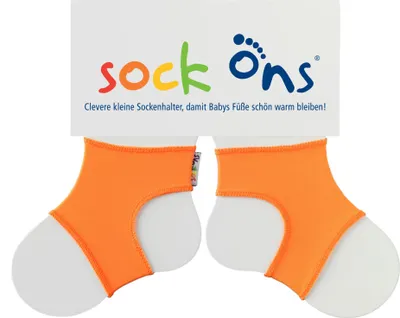 Produktbild von Socken Ons Bright Orange - Größe 6-12m