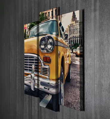 Produktbild von Wallity, UC022- MJS3284, Bunt, Leinwandbilder, 66 x 45 cm, 100% Leinwand