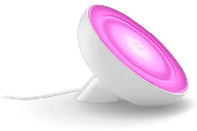 Zdjęcie produktu dla Philips Hue White and color ambiance Lampka Bloom, Inteligentna lampa stołowa, Bluetooth/Zigbee, Biały, Zintegrowane LED, Metal, Niewymienialne źródło światła