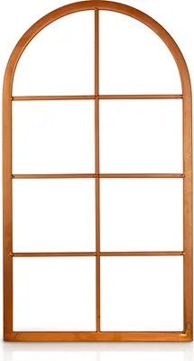 Produktbild von Deko Fenster aus Metall - Stallfenster mit Halbbogen