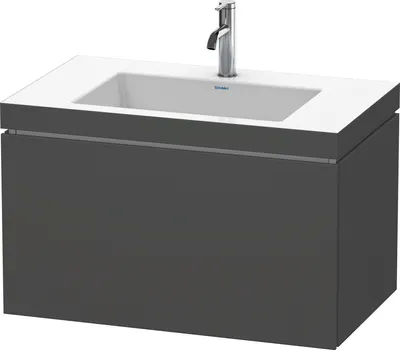 Produktbild von Duravit Duravit Waschtischunterbau L-CUBE WT Vero Air 500x800x480mm 1 HL grap ma