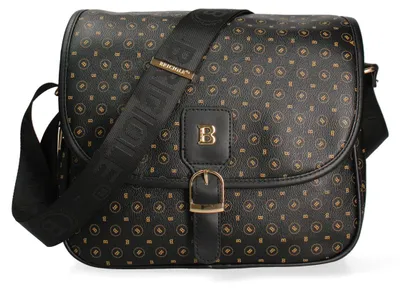 Imagen del producto de Bolsos de hombro para mujer, en color y marrón, con cierre magnético y compartimentos con cremallera