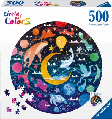 Image de Ravensburger Legpuzzel Circle of Colors Dromen, 500st.