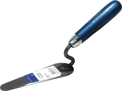 Produktbild von Katzenzungenkelle Lnge 140 mm Buchenholzgriff rostfreier Edelstahl