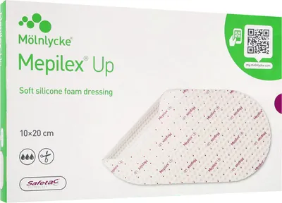 Produktbild von Mepilex Up 10x20 cm Schaumverband 5 St