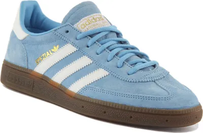 A single Adidas sneaker is shown from a side-angle against a white background.