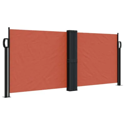 Obrázok produktu pre Zaťahovacia bočná markíza, tehlová 100x600 cm