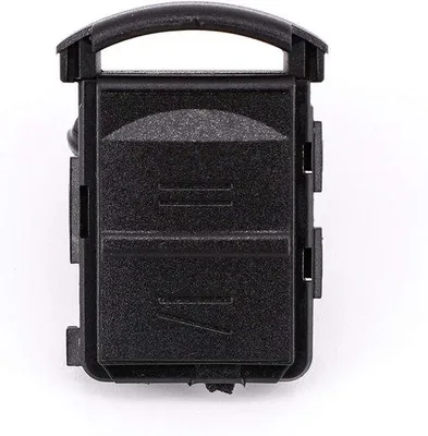 Image de Boîtier de clé en plastique de remplacement pour Opel Corsa C, Combo, Meriva, de couleur noire