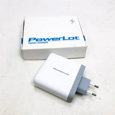 Produktbild von PowerLot 100W USB C Ladegerät GaN Pro 4 Port PD USB Netzteil, Schnellladegerät für MacBook Pro, Lenovo, Surface Pro, Dell XPS, Chromebook, HP, Laptop, iPad, iPhone 13 Pro Max, AirPods usw