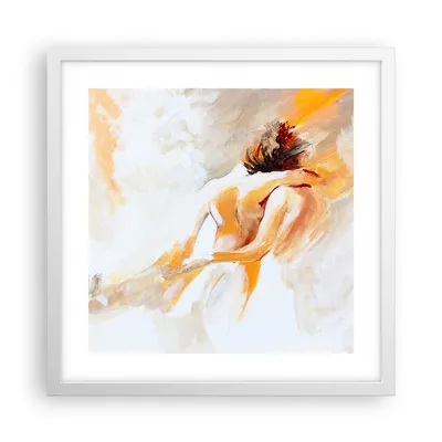 Produktbild von Gerahmtes Poster - Weißer Rahmen - Persönlichkeit Freundschaft Liebe Ehe - 40x40 cm - Wand Bild - Wanddeko - Wandbilder - Wandposter - Bilderrahmen - Bilder - Kunstdruck - Wandbild - P2WAC40x40-3168