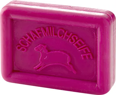 Produktbild von Ovis Schafmilchseife Waldbeere, 100% Bio, für die tägliche Dusche, eckig, 100 g