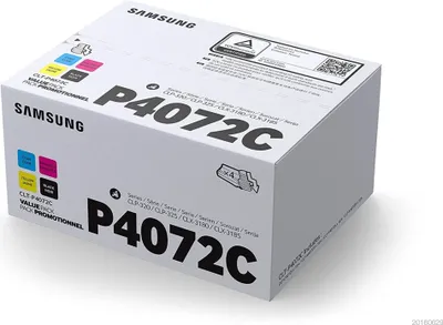 Obrázok produktu pre Samsung 4-balenie (azúrová/purpurová/žltá/čierna) originálnych tonerových kaziet CLT-P4072C, 1500 strany, 1000 strany, Čierna, Azúrová, Purpurová, Žltá, 4 kusov