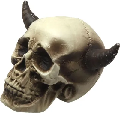 Obrázek produktu pro Halloweenská dekorace 22 x 19 x 15 cm lebka